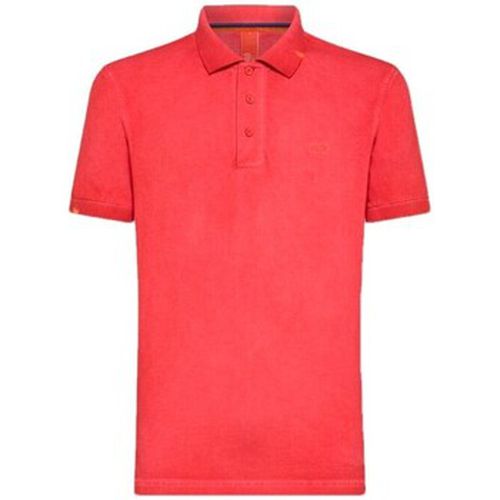 T-shirt Polo Spcial Teint Framboise - Sun68 - Modalova