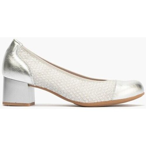 Chaussures escarpins Zapatos de salón de mujer con piel combinada con textil con - Pitillos - Modalova