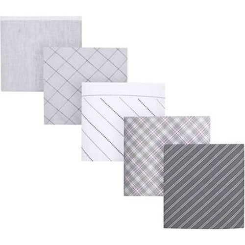 Cravates et accessoires Mouchoirs Lot de 5 Dessin Dark Grey - Suitable - Modalova