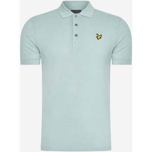 T-shirt Polo uni - ardoise - Lyle & Scott - Modalova