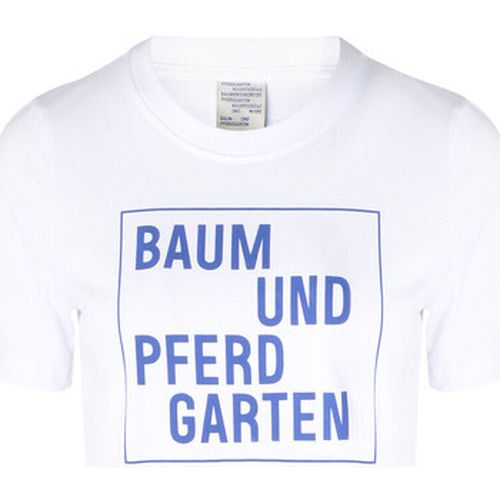 T-shirt T-Shirt blanc avec impression bleue - Baum Und Pferdgarten - Modalova