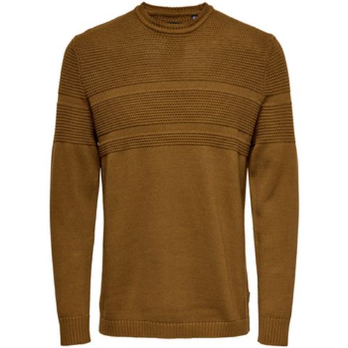 Pull ONSBACE LS CREW KNIT NOOS 22020639 - Only & Sons - Modalova