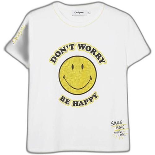T-shirt MORE SMILEY 24SWTKAL - Desigual - Modalova