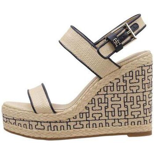 Sandales PLATFORM TH MONO RAFIA WEDGE - Tommy Hilfiger - Modalova