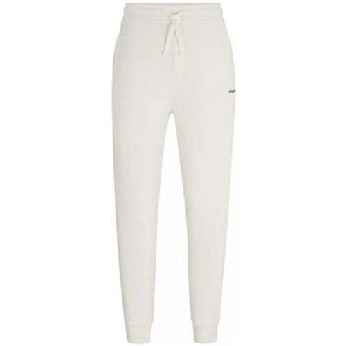 Pantalon PANTALON DE SURVÊTEMENT EN COTON ÉPONGE CASSÉ AVE - BOSS - Modalova