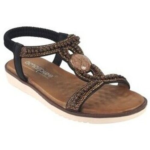 Chaussures Sandale 26663 abz noir - Amarpies - Modalova