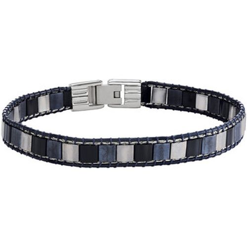 Bracelets Bracelet Orion acier et perles bleues - Jourdan - Modalova