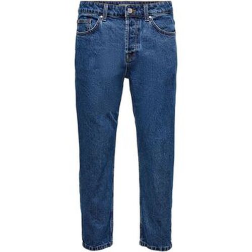 Jeans ONSAVI BEAM D.BLUE PK 1420 NOOS 22021420 - Only & Sons - Modalova