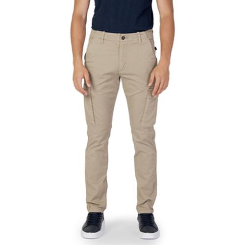 Pantalon 3SPAA7-S TW07 - CARGO LONG TWILL STRETCH REGULAR FIT - Borghese - Modalova