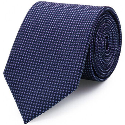 Cravates et accessoires Cravate pure soie marine à points colorés - Bruce Field - Modalova