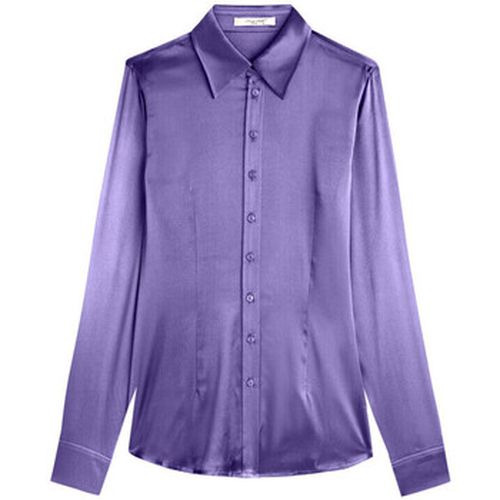 Chemise Chemisier cintré satin pure soie Victoria - Bruce Field - Modalova