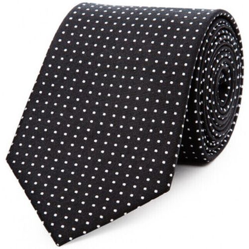 Cravates et accessoires Cravate pure soie à puces argentées - Bruce Field - Modalova