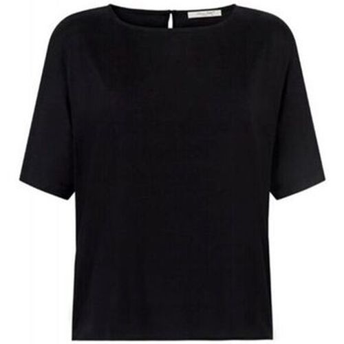 T-shirt Top pure soie col rond manche courte - Bruce Field - Modalova