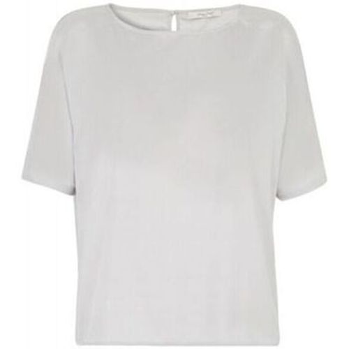 T-shirt Top pure soie col rond manche courte - Bruce Field - Modalova