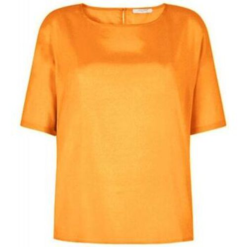 T-shirt Top pure soie col rond manche courte - Bruce Field - Modalova