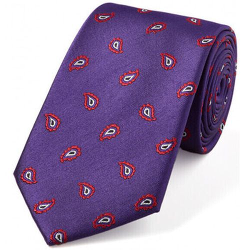 Cravates et accessoires Cravate pure soie à motif cachemire - Bruce Field - Modalova