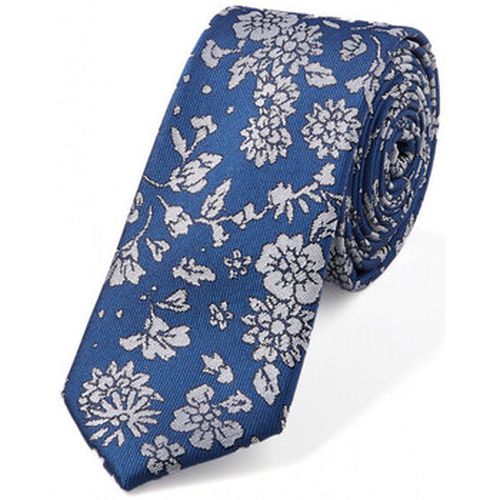 Cravates et accessoires Cravate fine pure soie à motif fleuri - Bruce Field - Modalova