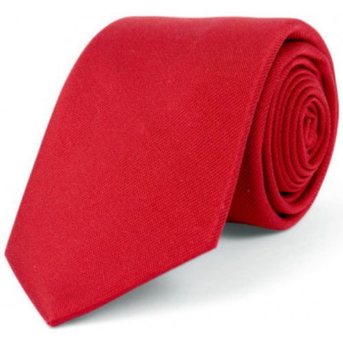 Cravates et accessoires Cravate pure soie uni doublure pois - Bruce Field - Modalova