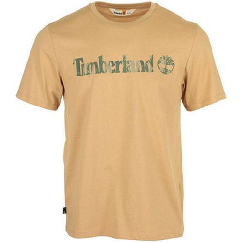 T-shirt Camo Linear Logo Short - Timberland - Modalova