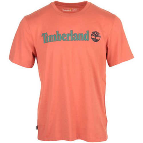 T-shirt Linear Logo Short Sleeve - Timberland - Modalova