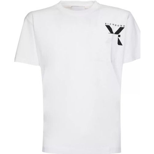T-shirt t-shirt poche blanche - John Richmond - Modalova