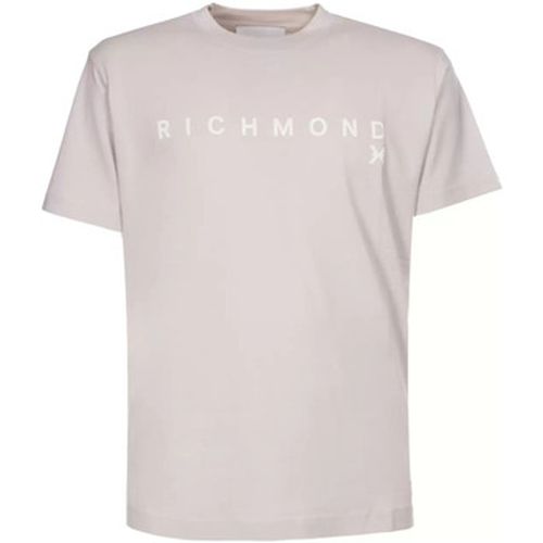 T-shirt t-shirt logo blanc - John Richmond - Modalova