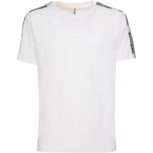 T-shirt T-shirt manches blanches logées - Moschino - Modalova