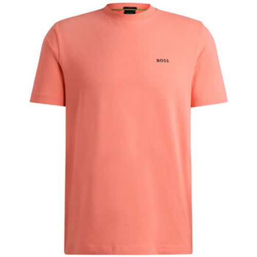T-shirt T-SHIRT TEE REGULAR FIT EN COTON STRETCH AVEC LOG - BOSS - Modalova