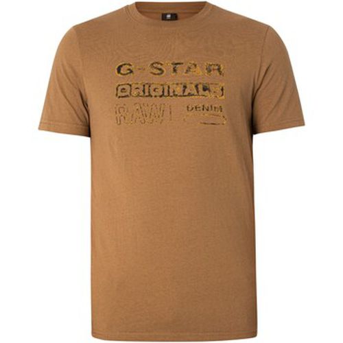 T-shirt Originals en détresse T-shirt slim - G-Star Raw - Modalova