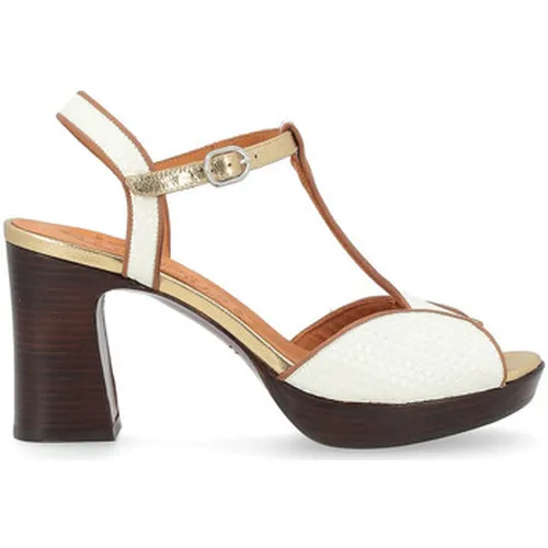 Sandales Sandale à talon en cuir blanc - Chie Mihara - Modalova