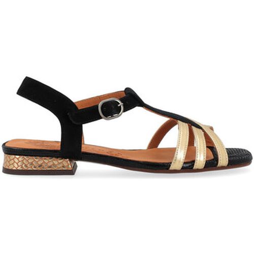 Sandales Sandale en cuir noir et or - Chie Mihara - Modalova