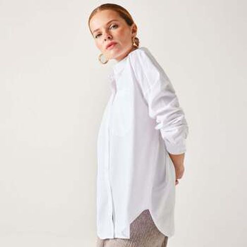Chemise Maxi-chemise unie éco-conçue - Promod - Modalova