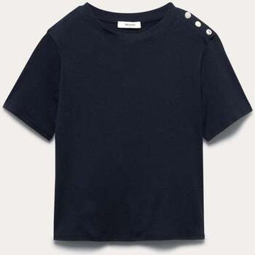 Blouses T-shirt détail boutons-bijoux - Promod - Modalova