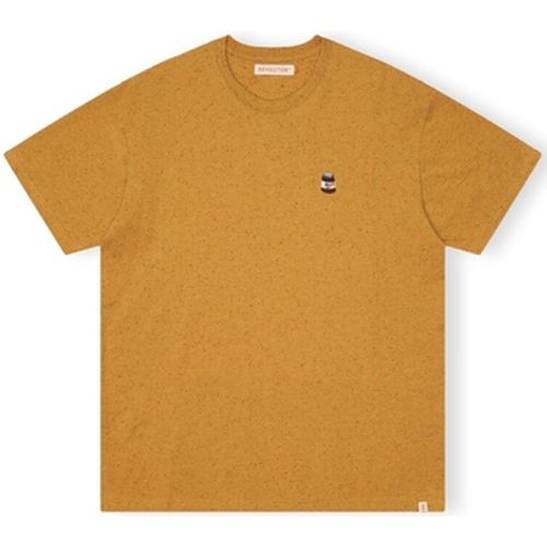 T-shirt T-Shirt Loose 1367 NUT - Yellow - Revolution - Modalova