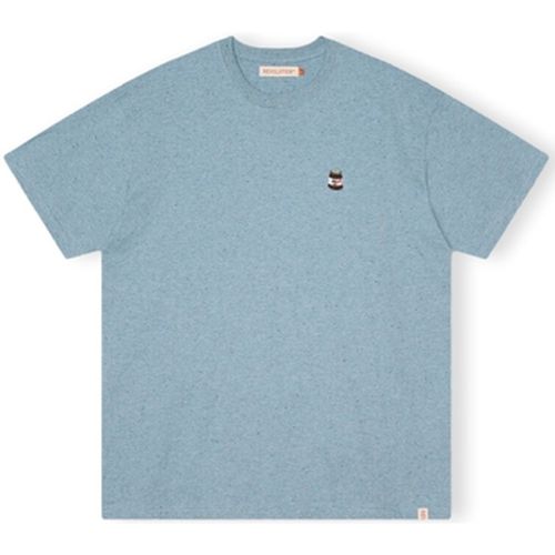 T-shirt T-Shirt Loose 1367 NUT - Blue - Revolution - Modalova