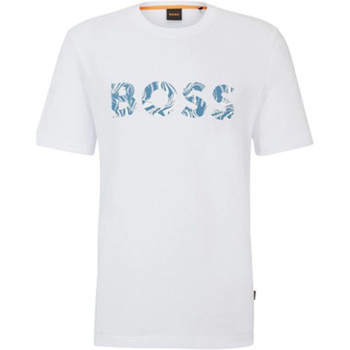 T-shirt T-shirt ocean Blanche - BOSS - Modalova
