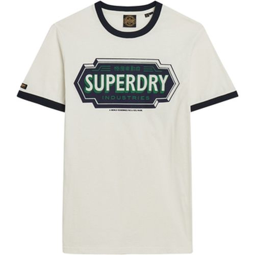 T-shirt Ringer Workwear Graphic - Superdry - Modalova