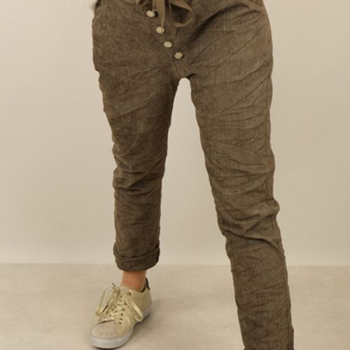 Jeans boyfriend Pantalon Boyfriend aspect velour neuf étiquette - Capucine - Modalova