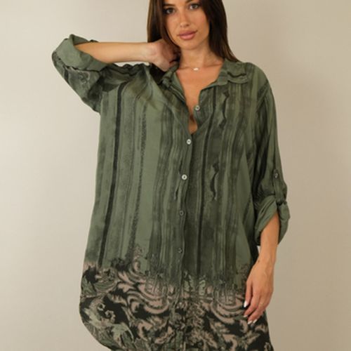 Chemise Robe chemise oversize boutonnée neuve étiquette - Capucine - Modalova