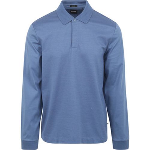 T-shirt BOSS Pleins Poloshirt Bleu - BOSS - Modalova