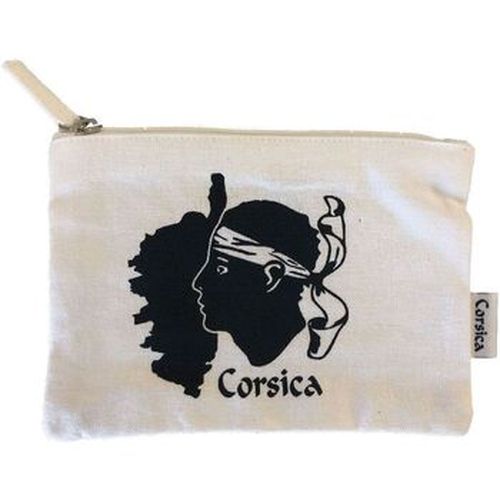 Trousse Pochette plate Corsica en coton - Enesco - Modalova