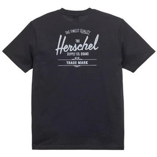 T-shirt Classic Tee Men's Black/White - Herschel - Modalova
