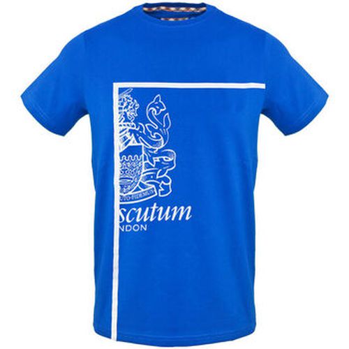 T-shirt Aquascutum tsia127 81 blue - Aquascutum - Modalova