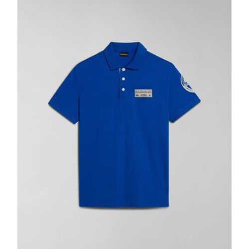 T-shirt E-AMUNDSEN NP0A4H6A-B2L BLUE LAPIS - Napapijri - Modalova