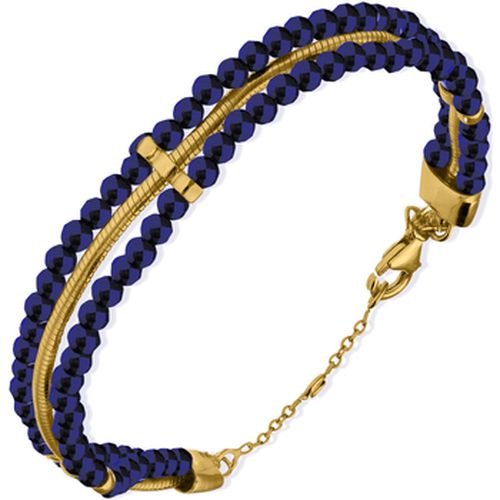 Bracelets Bracelet Argent Lapis Triples Chaines Serpentine - Orusbijoux - Modalova