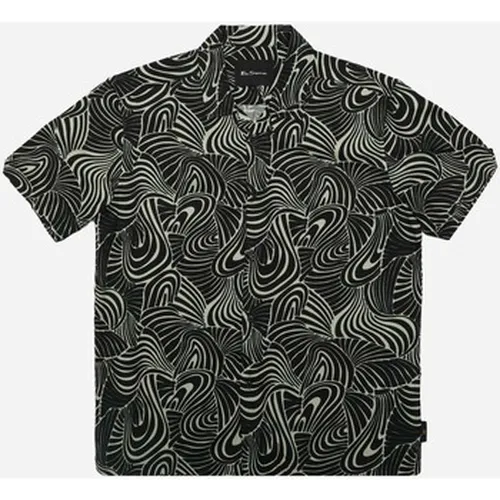 Chemise Imprimé tourbillon psychédélique - menthe - Ben Sherman - Modalova