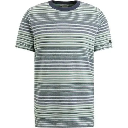 T-shirt T-shirt Rayures Bleu Vert - Cast Iron - Modalova