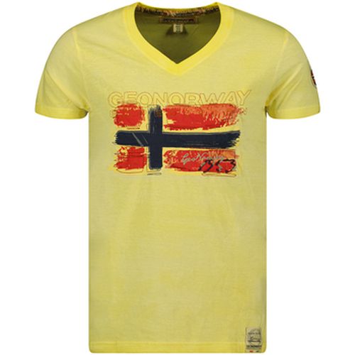 T-shirt SW1561HGN-LIGHT YELLOW - Geo Norway - Modalova