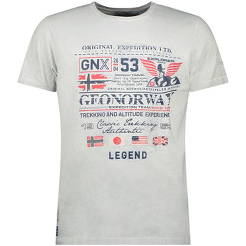 T-shirt SW1562HGNO-LIGHT GREY - Geo Norway - Modalova