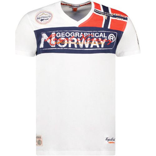 T-shirt SX1130HGN-White - Geographical Norway - Modalova